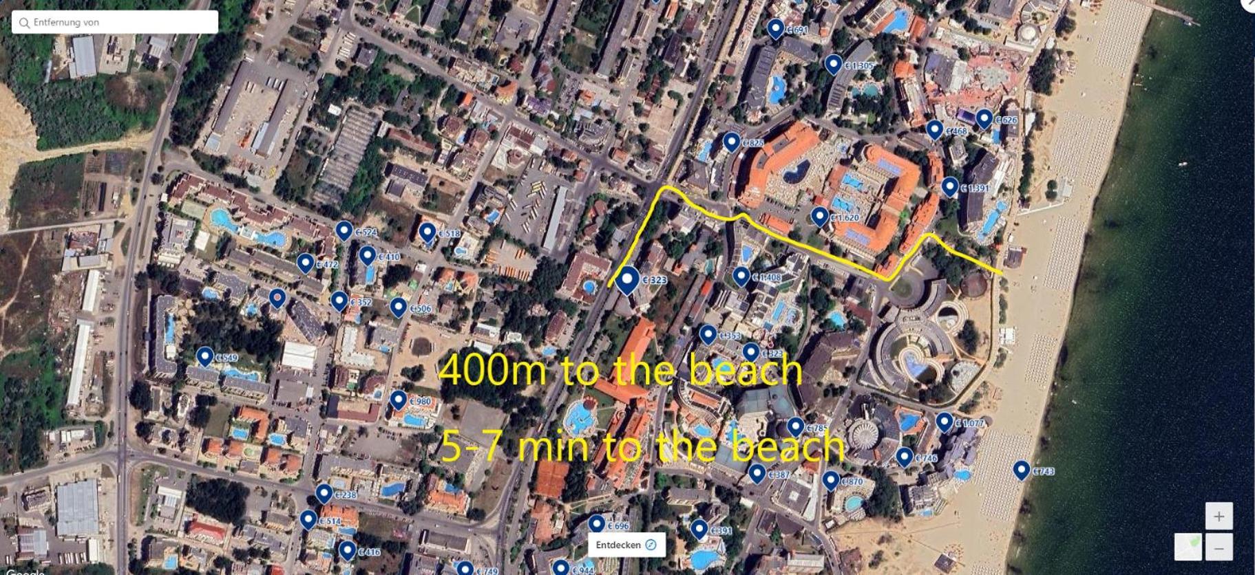 סאני ביץ' Apartment Ashton Hall - Sonnenstrand - Ost מראה חיצוני תמונה